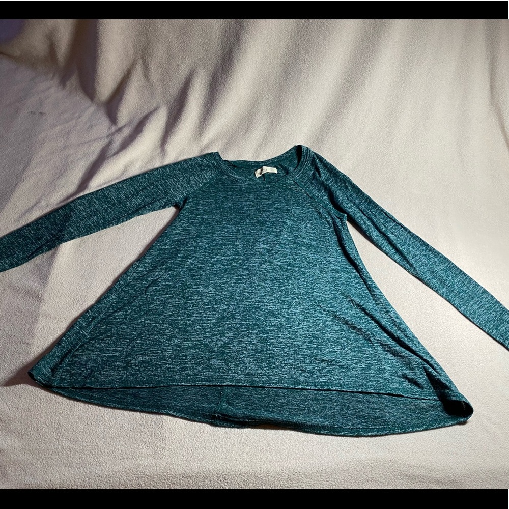 Green Hollister Long Sleeve Lightweight Top Size XS-S